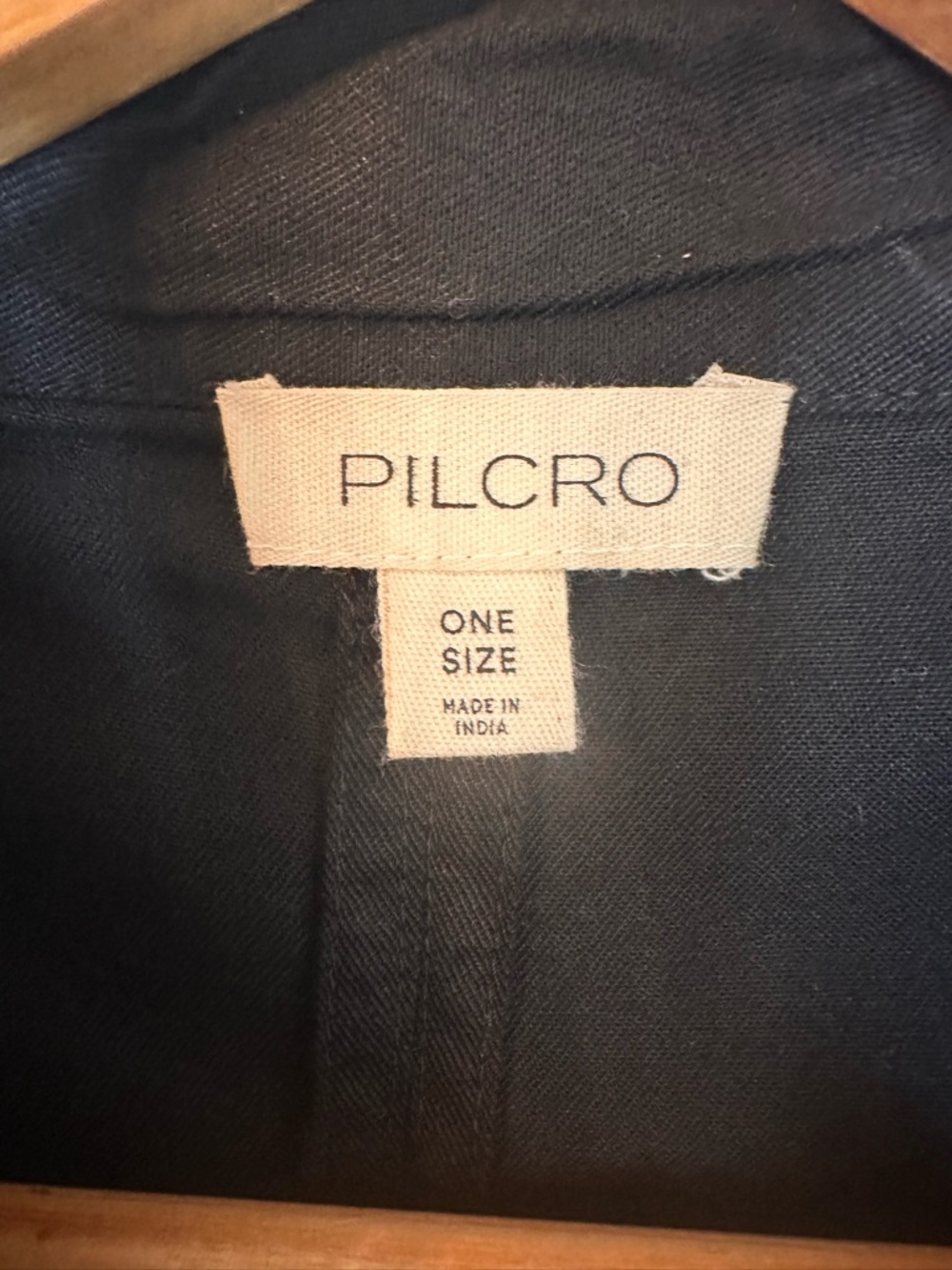 Anthropologie PILCRO Utility Poncho Cape Trench Oversize | one size all | black - Picture 9 of 10